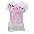   WEAR INTERNATIONAL WHITE FOXY TEE WOMENS SIZE SMALL MMA UFC TAPOUT