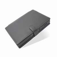 Leather Case for Toshiba Libretto U105/U100   Book Type (Black)