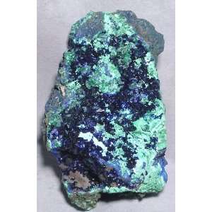  Azurite with Malachite Natural Crystal Specimen China 