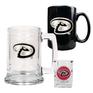    Arizona Diamondbacks Mugs & Shot Glass Gift Set
