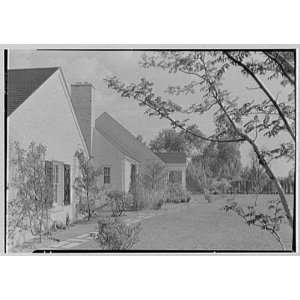   Nanuet, New York. Sharp view of entrance facade 1941