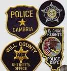 illinois police department patch sheriff lake county il officer law