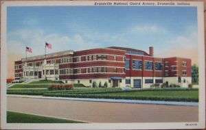 1940 Linen National Guard Armory   Evansville, Indiana  