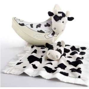   Baby Aspen   The Cow Jumped Over The Moon Lovie Blanket Gift Set Baby