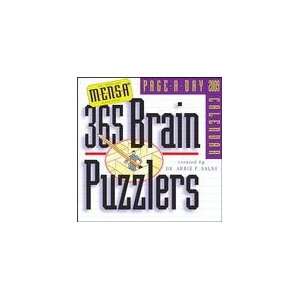 365 Mensa Brain Puzzlers Page A Day 2009 Desk Calendar 