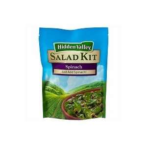 Hidden Valley Salad Kit, Spinach, 4.3 oz  Grocery 
