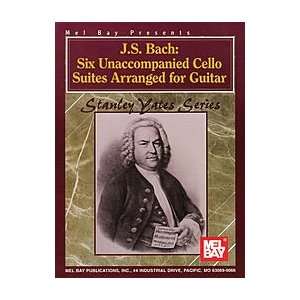  Mel Bay J. S. Bach: Six Unaccompanied Cello Suites 