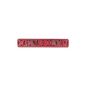  Cardinals Country Street Sign: Sports & Outdoors