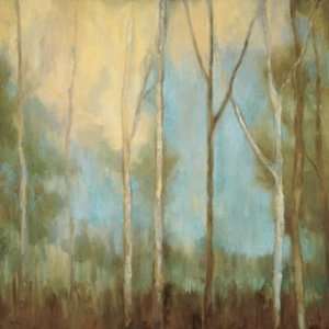 Kristi Mitchell 27.5W by 27.5H  Bare Trees II CANVAS Edge #2 1 1 