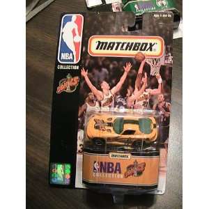  Matchbox NBA Collection Seattle Sonics Yellow Car 