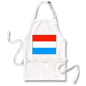Luxembourg Flag Apron