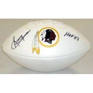 Sonny Jurgensen Washington Redskins Autographed/Hand Signed Team Logo 