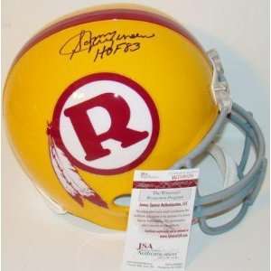 Autographed Sonny Jurgensen Helmet   F S JSA #W204029   Autographed 