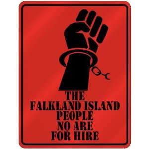  New  The Falkland Island People No Are For Hire  Falkland 
