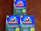 2008 2009 2010 TurboTax Home & Business Federal + State Turbo Tax 3 