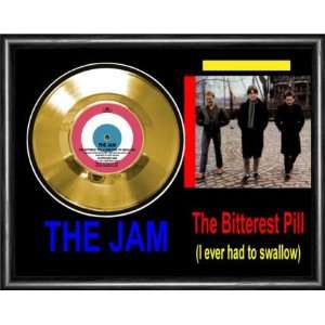  The Jam Bitterest Pill Framed Gold Record A3 Musical 