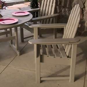 Poly Wood Adirondack Dining Chair: Home & Kitchen