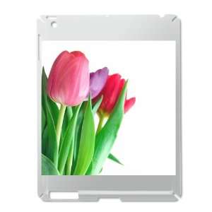  iPad 2 Case Silver of Pink and Purple Tulips Everything 