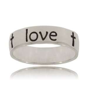  True Love Waits Purity Ring Sterling Silver Thin Band 