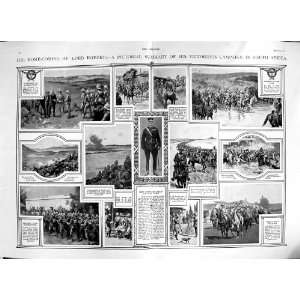    1901 LORD ROBERTS WAR SOUTH AFRICA CRONJE PRETORIA
