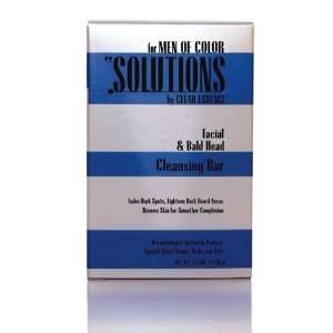    Clear Essence Solutions Facial and Bald Head Cleansing Bar Beauty