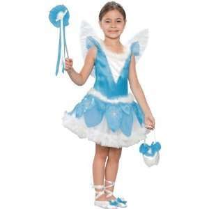  Ballerina Fairies Snow Fairy Girls Costume Size 8 10 