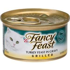  Fancy Feast Grilled Turkey Feast Gourmet Cat Food Pet 