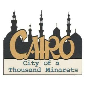  Cairo: City of a Thousand Minarets Laser Die Cut: Sports 