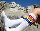 22 Rainbow Striped Tube Socks, 19 Rainbow Striped Tube Socks items in 
