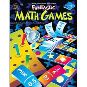   Pack CARSON DELLOSA FUNTASTIC MATH GAMES GR 5 8: Everything Else