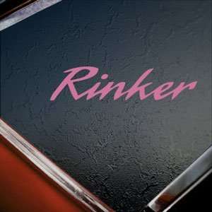  RINKER BOATS Pink Decal BOAT CRUISER Truck Window Pink 