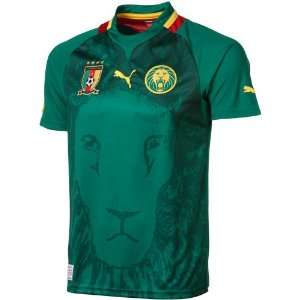   Cameroon National Team 2012 Home Jersey   Green: Sports & Outdoors