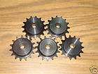 Tsubaki 40B15 Sprockets 1/2 Bore