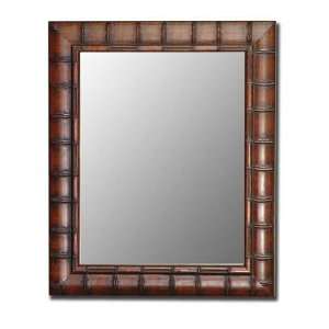   550602 Cameo 30x42 Wall Mirror in Fruitwood Bamb