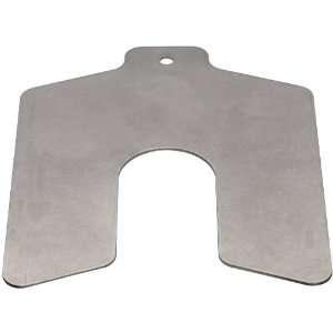 Stainless Steel Slotted Shim, 1mm x 100mm x 100mm (Pack of 10):  