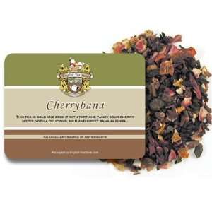 Cherrybana Herbal Tea   Loose Leaf   4oz:  Grocery 