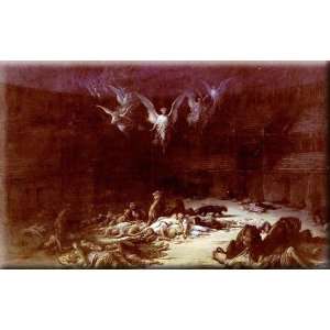   Martyrs 16x10 Streched Canvas Art by Dore, Gustave