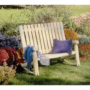   CedarFurniture Company 6 Triple Rocker Settee Patio, Lawn & Garden