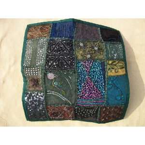 Decorative Throw Pillow Cover, Extensive Hand Embroidery   26:  