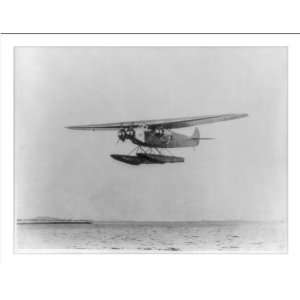  Historic Print (M): [Fokker F. VII b 3in trimotor seaplane 