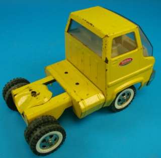   Car Carrier 28 Yellow Steel Toy Truck+Trailer Transporter Set  