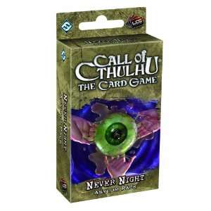    Call of Cthulhu LCG Never Night Asylum Pack Toys & Games