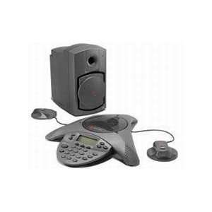  Polycom VTX 1000 Conference Phone + Mics + Subwoofer 2200 