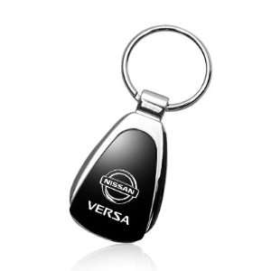 Nissan Versa Black Tear Drop Auto Key Chain, Official Licensed