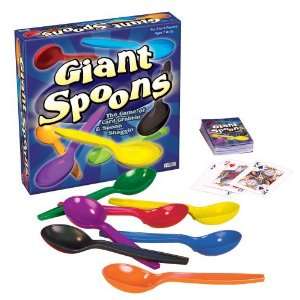  Giant Spoons The Game of Card Grabbin & Spoon Snaggin 