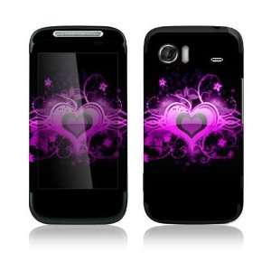   : HTC Mozart Decal Skin Sticker   Glowing Love Heart: Everything Else