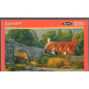  RoseArt Encore Cottage In Wales 500 Piece Puzzle Toys 