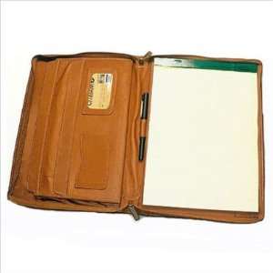  David King 608 9.5 x 13 Zippered Writing Pad Color 