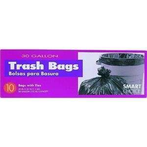   164525 10 Count 30 Gallon Trash Bag   Dollar Program: Home & Kitchen