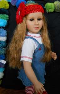 My Twinn Doll , Strawberry Blond, Light Freckles, Flower Child!  